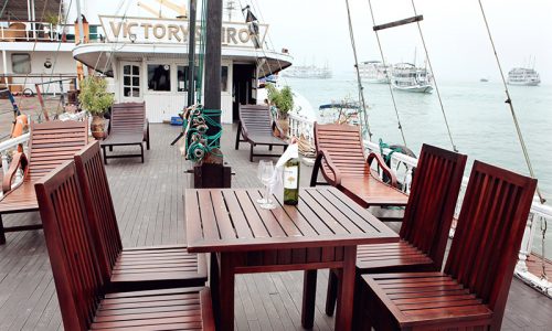 Terrasse Jonque privée