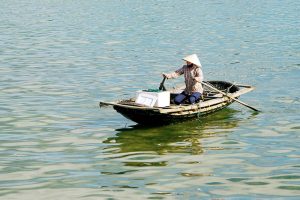 Pêcheur Baie d'Halong