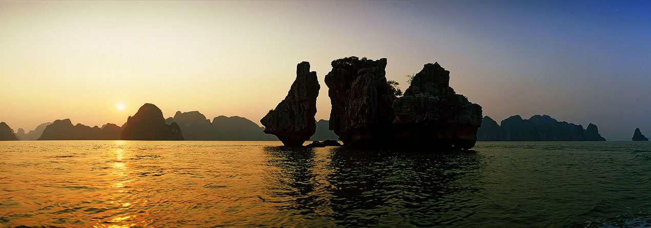 Merveilles de la baie d'Halong